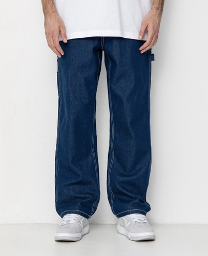 Vans Drill Chore Carpenter Loose Tapered Denim Jeans Indigo Rinse 32x31 O6104