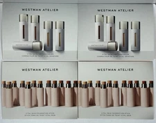 4 X WESTMAN ATELIER Vital Skincare Concealer+Vital Skin Foundation Sample Cards