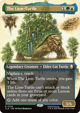 2025 Magic: The Gathering: TLA - The Lion Turtle Borderless (#328, R, Near Mint)