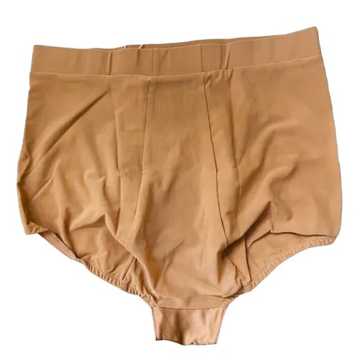 We are HAH | Free People Hi Waisted Panty Brown Sugar High Waist Satin & Mesh, S - Bild 5 von 7