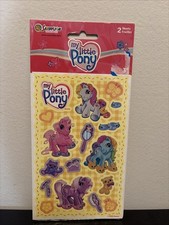 NEW My Little Pony 2 Sheets Sandylion Sticker Pack, 2003, Hasbro MLP Collectible