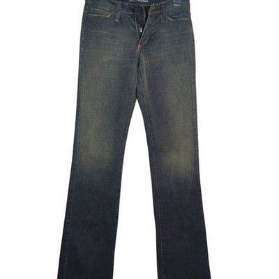 Joe's Jeans 26 Waist Eclipse Dark Wash Boot Cut Jeans Button Fly, Normcore