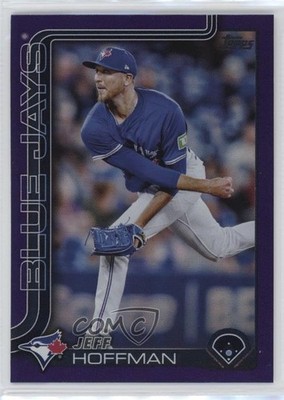 2025 Topps Update Purple Rainbow Foil /250 Jeff Hoffman #US9 sc8
