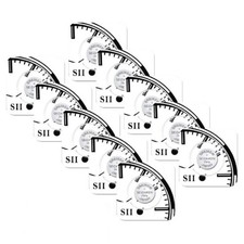 10 SEIKO SEIZAIKEN WATCH BATTERIES 377 376 SR626SW SR66 SILVER 1.55V 2026 NEW