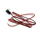 Right Angle Power Cable Cord For Yaesu Radio FT-817 FT-817ND FT-818 FT-818ND