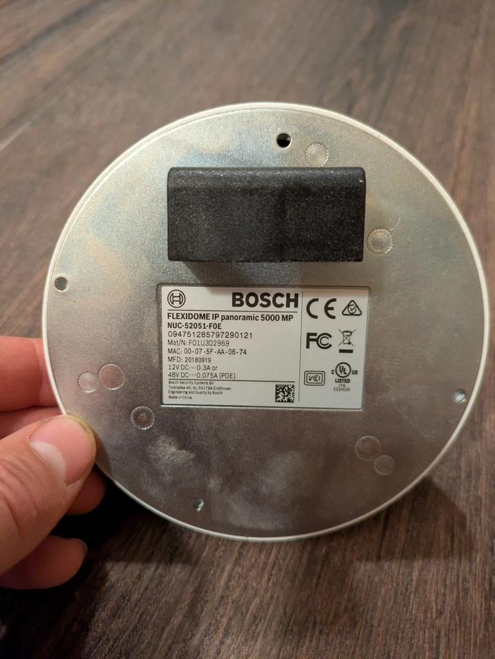 Bosch Flexidome IP Panoramic 5000 MP NUC-52051-FOE Foto 4 de 4