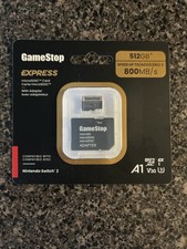 Nintendo Switch 2 GameStop 512GB Express Micro SD Card for Switch 2