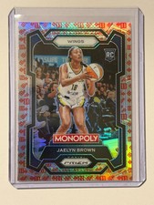 2024 Panini WNBA Monopoly Prizm JAELYN BROWN "DICE PRIZM" RC Rookie Card #15