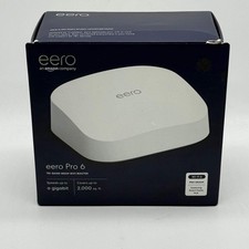 eero Pro 6 Tri Band WiFi 6 K010001 Mesh WiFi Router