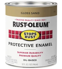 Rust-Oleum Stops Rust Brush-On Paint - 32 FL OZ Quart -Multiple Colors Available