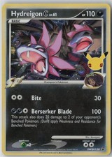 Carte promozionali Hydreigon C lv.61 Holo SWSH: Spada e Scudo SWSH138 NM