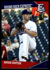 2024 Adrian Sampson Choice Minor League Rookie Card Round Rock Express