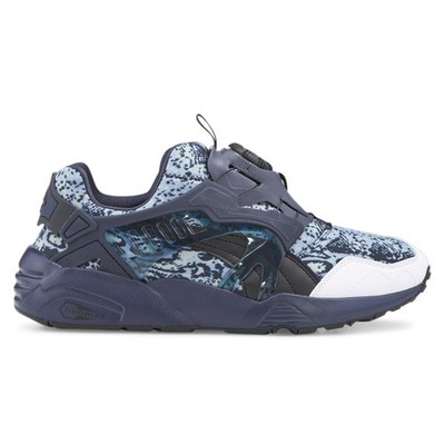 PUMA Disc Blaze Snake Logo Slip On  Mens Blue Sneakers Casual Shoes 39196101