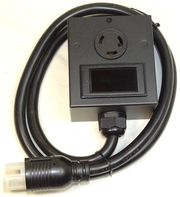 BuysForLife Power Meter NEMA L6-30 w/5 ft. Cable Plug 240v 30a Mining New in Box