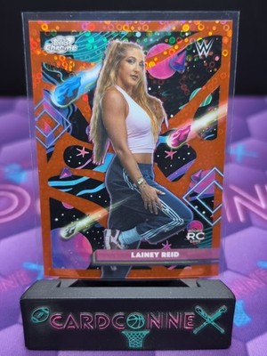 2026 WWE Topps Cosmic Chrome Lainey Reid Lunar Eclipse Refractor RC /10 #153