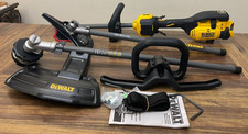 DEWALT 60V FLEXVOLT DCST972 17" Trimmer with brusch Cutter attachment Tool Only