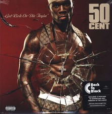 50 Cent - Get Rich Or Die Tryin' 180g LP reissue  2vinyl 