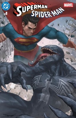 DC MARVEL SUPERMAN SPIDER-MAN #1 NM DC JEEHYUNG LEE 616 TRADE DRESS VARIANT A