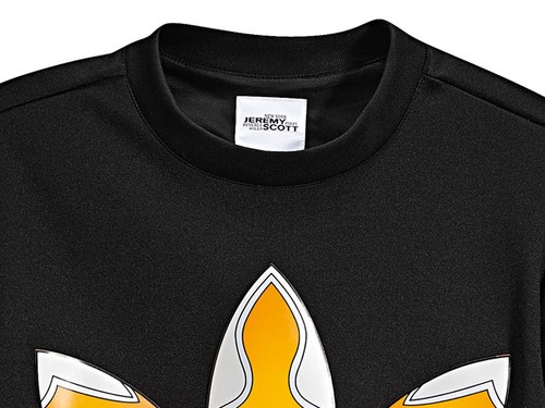 Adidas JEREMY SCOTT JUKEBOX SWEAT SHIRT Sweater superstar Top firebird Sz Lg NWT - Picture 3 of 5