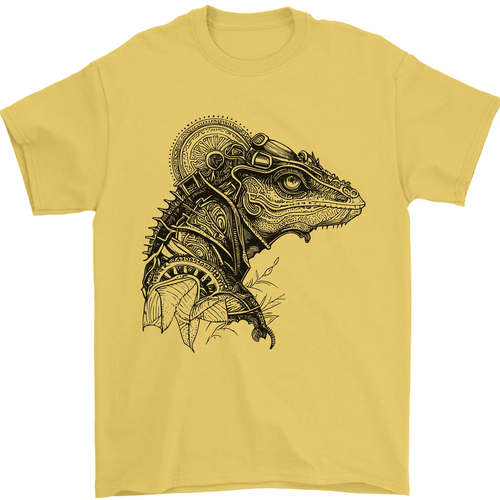 Camiseta para hombre A Steampunk Iguana Lizard Reptiles 100 % algodón - Imagen 58 de 96