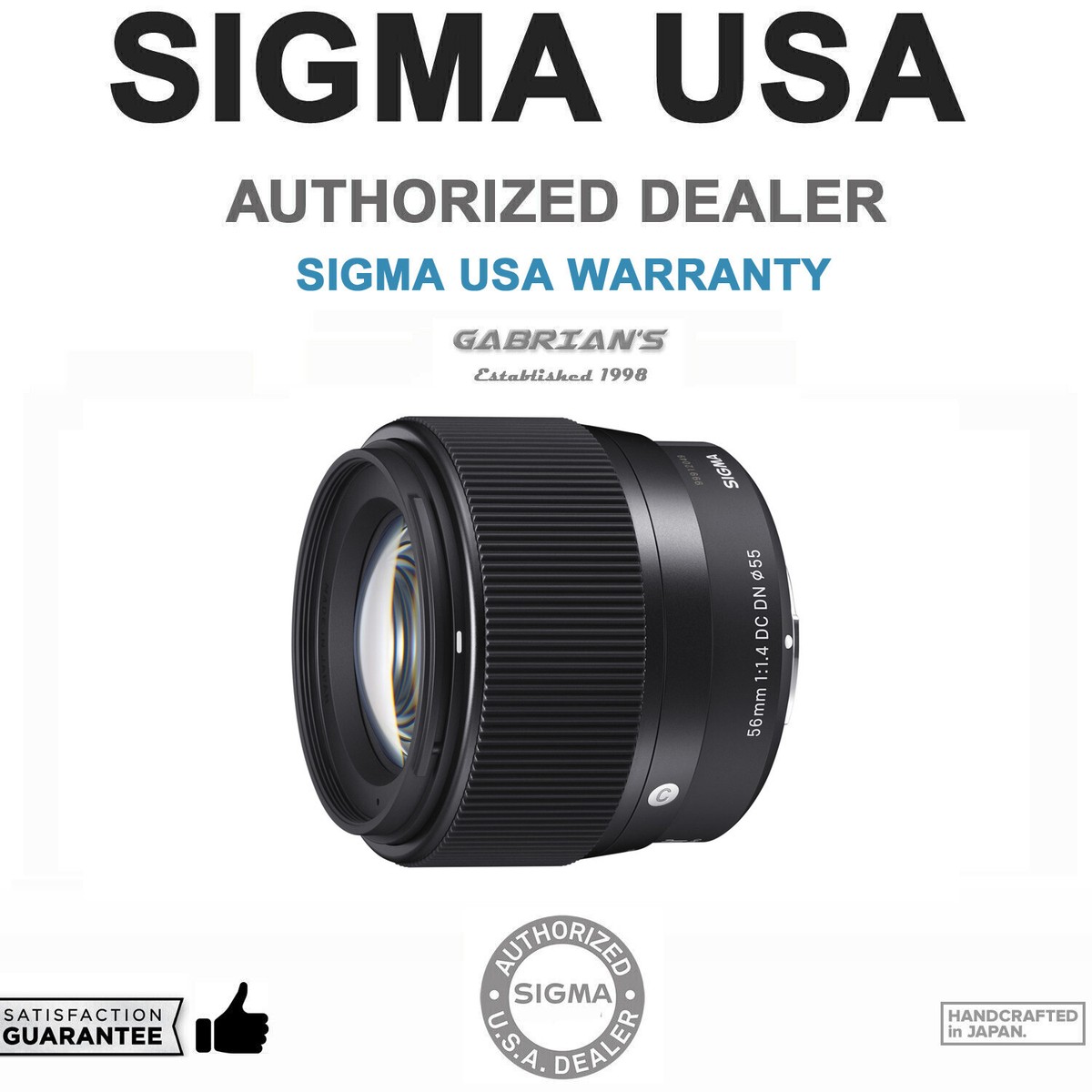 Sigma DC DN 56mm F1.4 Micro Four Thirds Mount Standard Lens