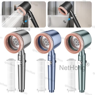 5 Modi  Duschkopf Hochdruck Filtration Clean Duschbrause Körpermassage Kopfhaut
