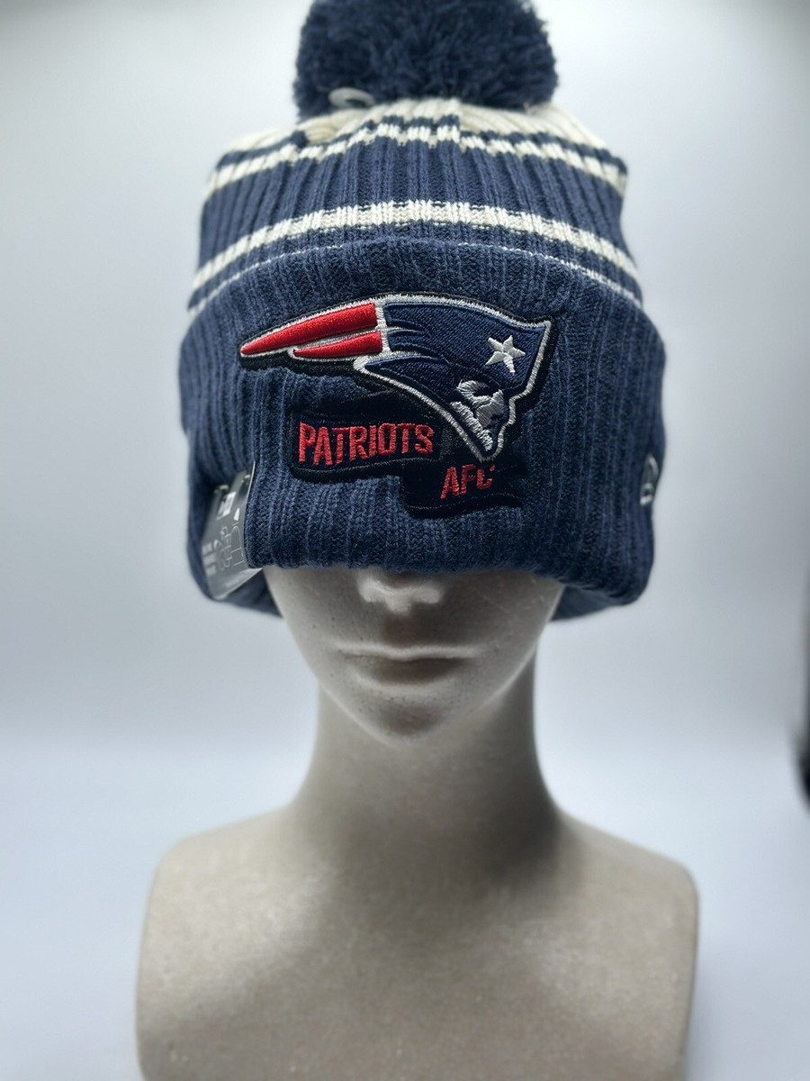 New England patriots had fleece lined maybe worn 1x New Era NFL New England Patriots Fleece Lined Beanie Hat One  main image 4