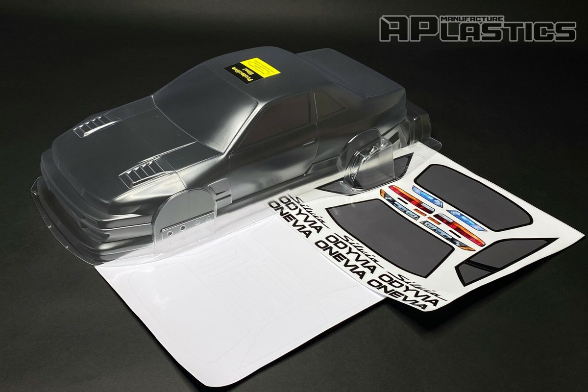 Carrocería RC Drift Touring 1:10 Nissan Silvia S14 Estilo Kouki APlastics Carcas