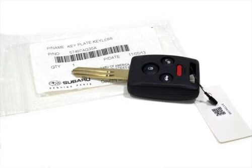 OEM 2008 Subaru Entrada sin llave Transmisor remoto Llave Legacy Tribeca Outback NUEVO Foto 3 de 4