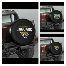 Jacksonville Jaguars Auto Car Tire Cover Spare Tire Cover Universal