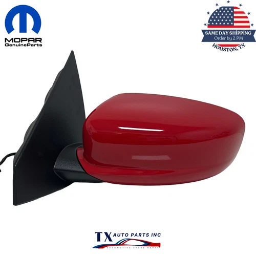 OEM For 2013-16 DODGE DART Left Driver Side Heated Mirror Power OEM: 6AC79ZR3AA