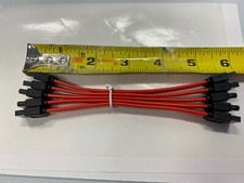 6" SATA Cable Female to Female Red 5-Pack
