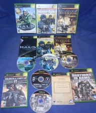 Xbox; Halo Combat Evolved, Counter Strike, Soldier of Fortune 2, Full Spectrum +