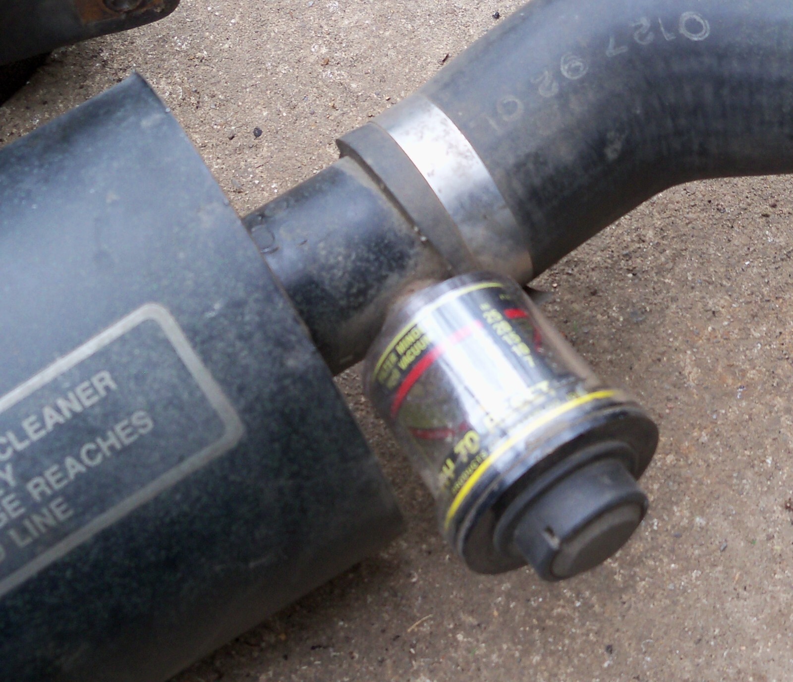 John Deere 430 Yanmar Air Clean Filter Housing Assembly, Restriction