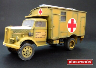 MW22 PLUSMODEL 092 OPEL BLITZ 4X4 AMBULANCE CONVERSION SET ACCESSORIES  1/35