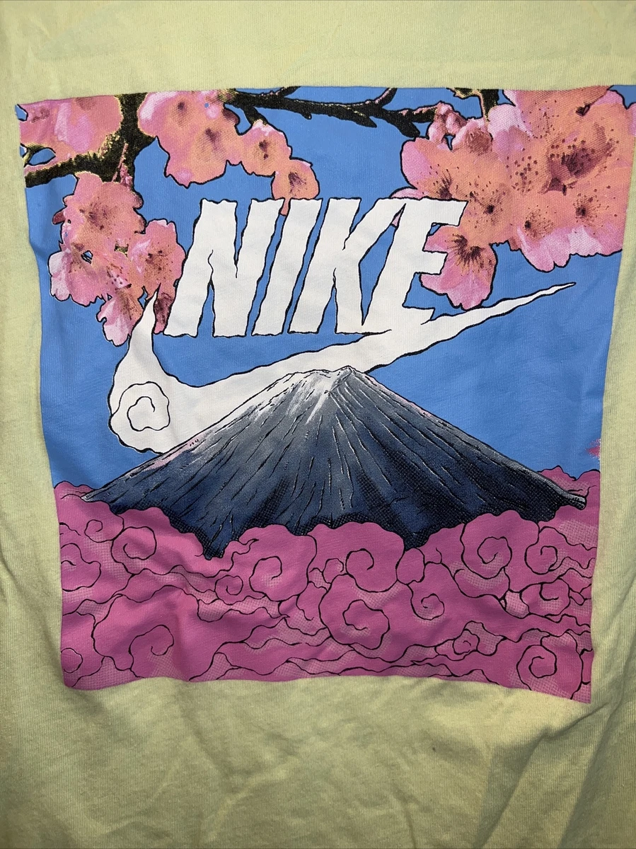 Pink blue top nike shirt