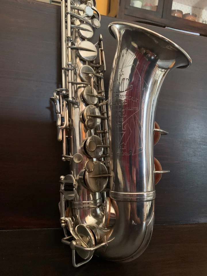 Bellissimo Sax Contralto SML (Strasser Marigaux Lemaire) Rev A del 1937 - Immagine 2 di 4