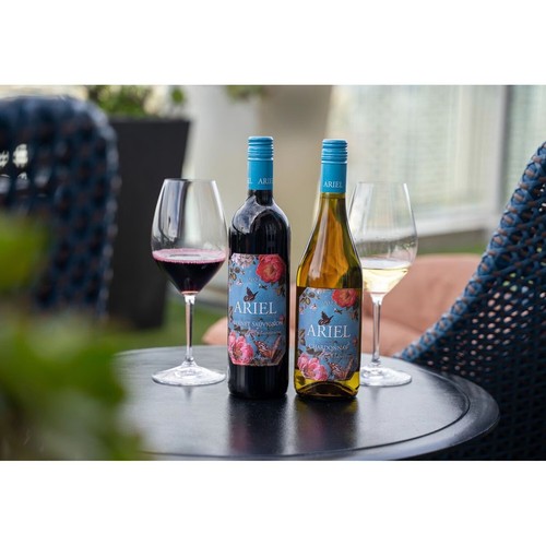 Ariel Chardonnay Non-Alcoholic White Wine Experience Bundle, 12-PACK - 第 3/5 張圖片