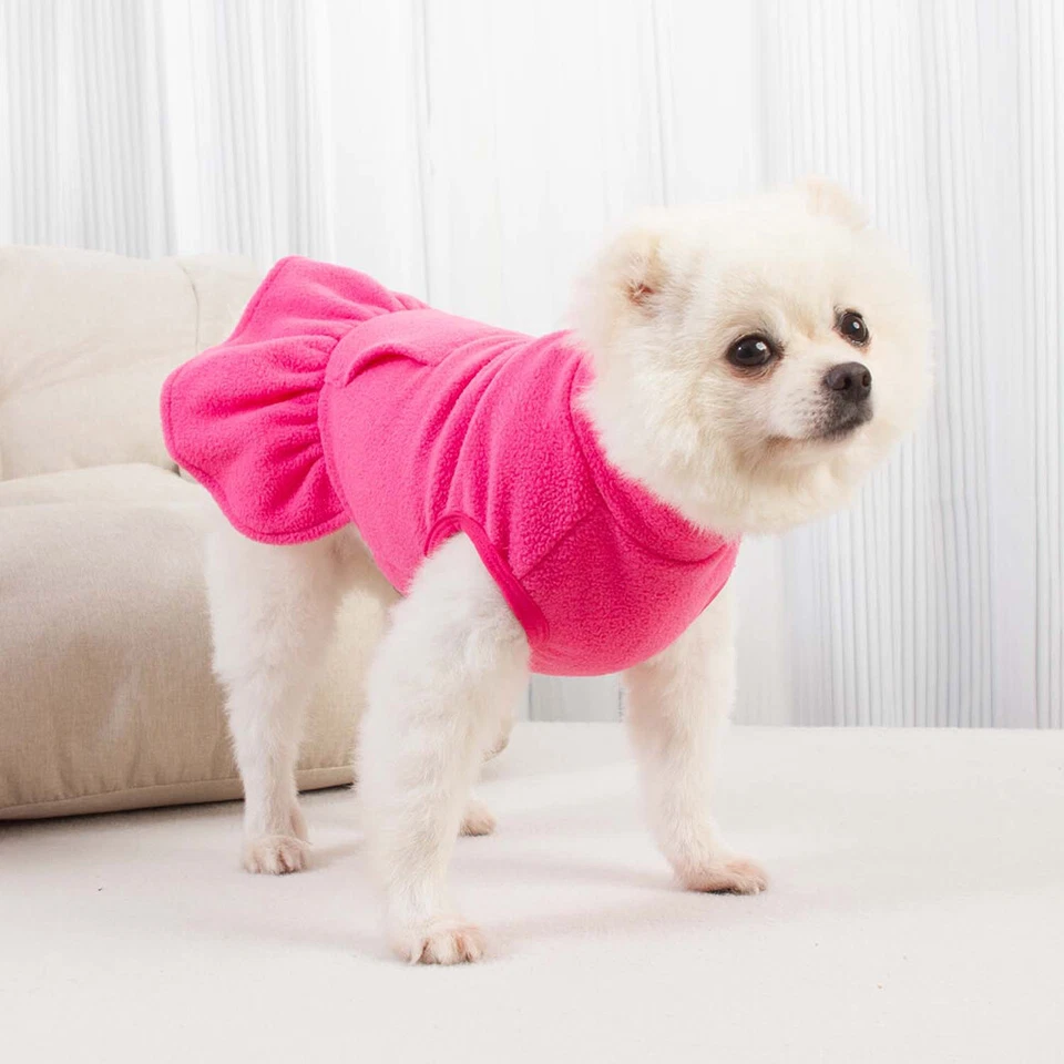 Vestido para mascotas Perros Falda Pullover Ropa Princesa Vestido Ropa para perros Suministros para mascotas Foto 3 de 4