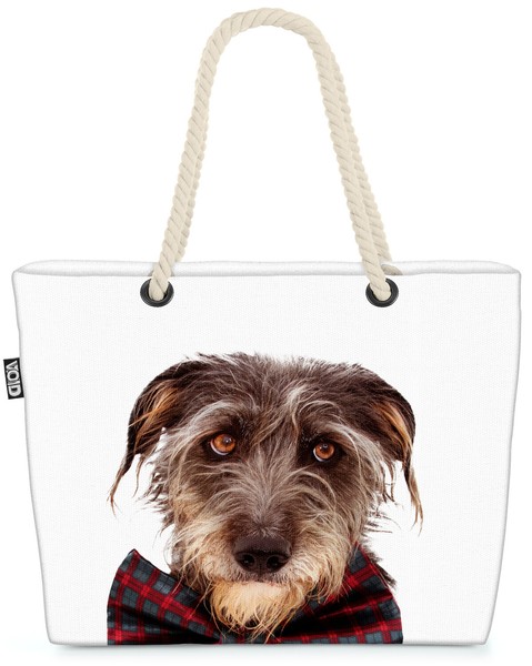 Void Tasche Hund Fliege Weihnachten Hund Winter Geweih Rentier Haustier-image