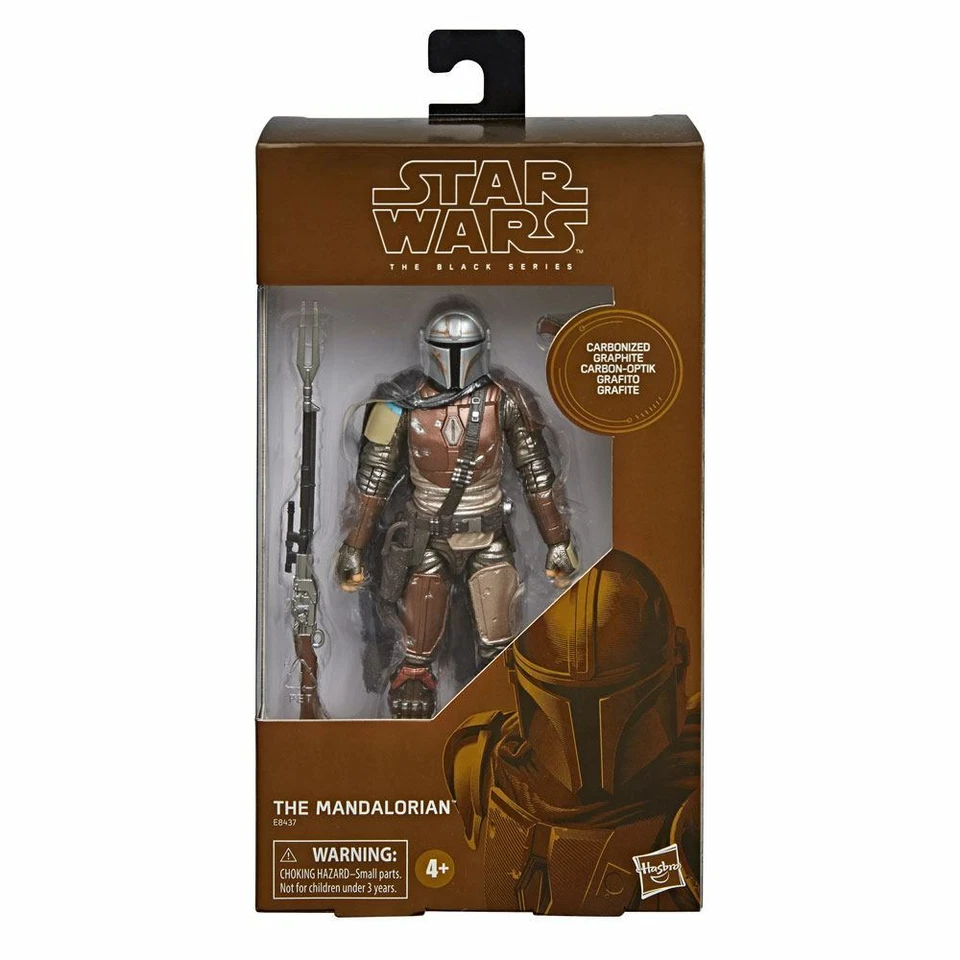 The Mandalorian Carbonized Star Wars Black Series 15 cm Action Figur Hasbro