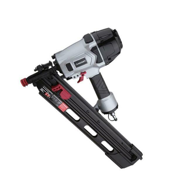 Husky Pneumatic 3 1/2 In. 21 Degree Full Head Strip Framing Nailer