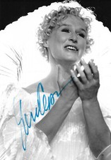Glenn Close Autogramm signed 13x18 cm Bild s/w