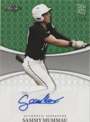 2022 Leaf Perfect Game National Showcase - Sammy Mummau #BA-SM1