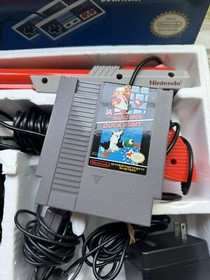 Nintendo NES Action Set  Complete In Box Console - Very Good Condition