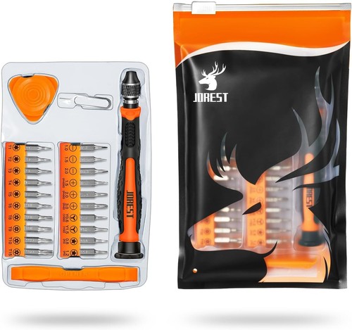 24Pcs Set Cacciaviti Precisione, Kit Con Torx T1 T2 T3 T5 T6 T8 T9 T15, Triwing - Foto 6 di 8
