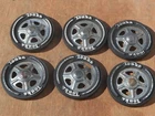 6 Vintage Tonka Tires 1 3/4" Diameter