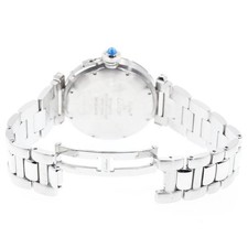 CARTIER PASHA W31005H3 38mm SS Automatic White Dial Date Watch #C403 3
