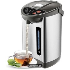 5L Instant Hot Water Dispenser, Thermal Stainless Steel Water Boiler, Thermopot