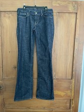 Jerome Dahan Citizens Of Humanity Women  s Dark Blue Denim Bootcut Jeans Size 28